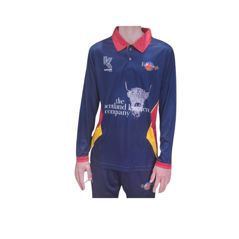 Person wearing ESCC long sleeve shirt