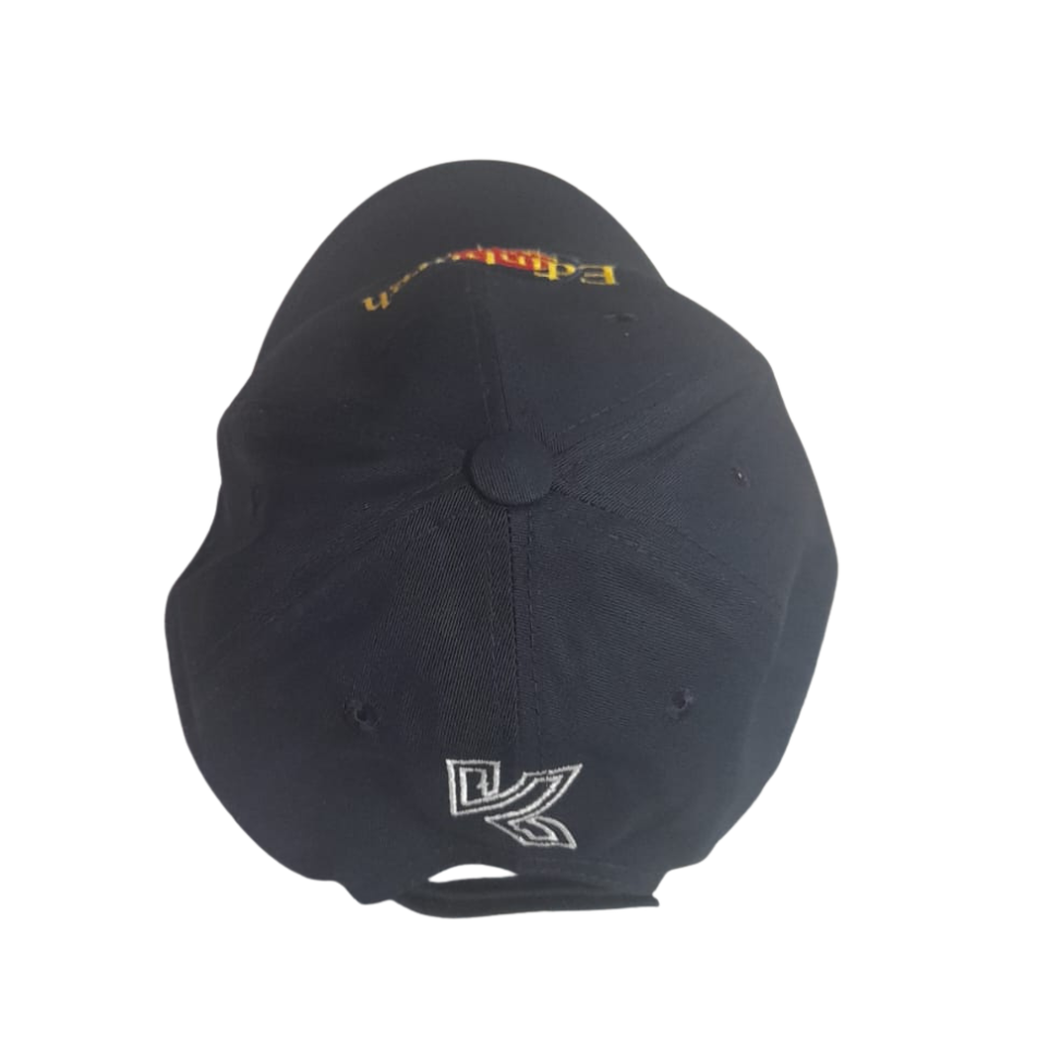 A view of the back of the ESCC cap