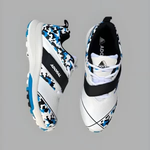 Adoral A6 Camo Blue/Black Cricket Shoes